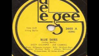 Dizzy Gillespie & Joe Carroll - Blue Skies