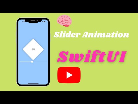 Slider Animation in SwiftUI || RotationEffect
