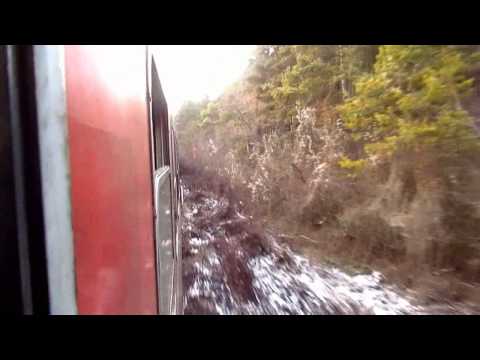 Calatorie cu R3645 pe ruta Balnaca - Suncuius (26 12 2011)