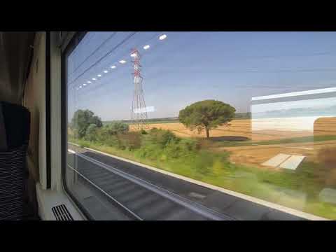 In direttissima con l’ intercity 533 Ancona - Roma termini a 200km/h