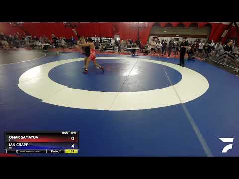145 Lbs Cons. Round 2 - Omar Samayoa, IL Vs Ian Crapp, WI 3dda