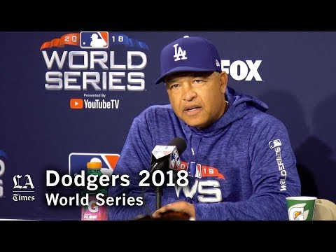 World Series 2018 Dave Roberts on Alex Cora, Yasiel Puig, and Manny Machado