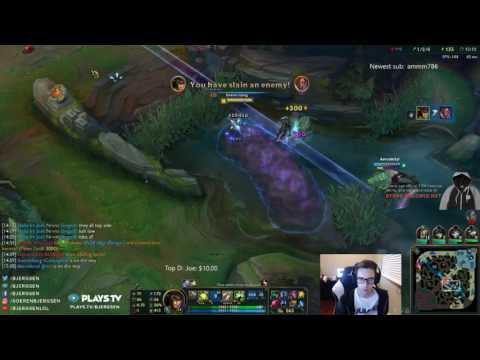 Bjergsen CASSIOPEIA  vs EKKO MID - Stream Highlight