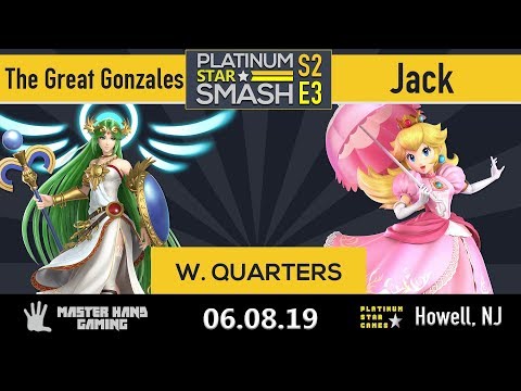 Platinum Star Smash S2:E3 - The Great Gonzales (Palutena) vs Jack (Peach, Falcon) - W Quarterfinals
