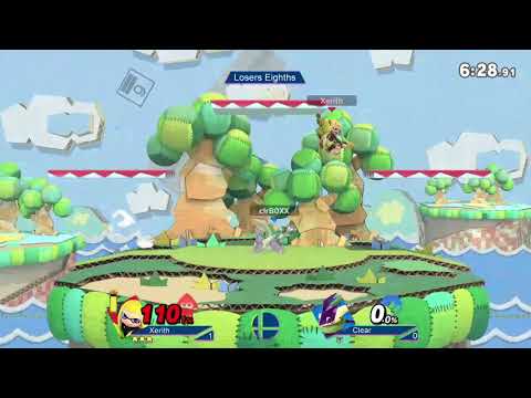 UTSmash Fall Clash III - Xerith (Inkling) vs Clear (Greninja) Losers Eighths