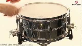 Video thumbnail for LUDWIG LM411 14"X6,5" Super Sensitive by Drumladen