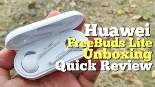 HUAWEI FreeBuds Lite White (AM-H1C) - відео 4