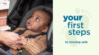 Your First Steps: Pram and stroller safety