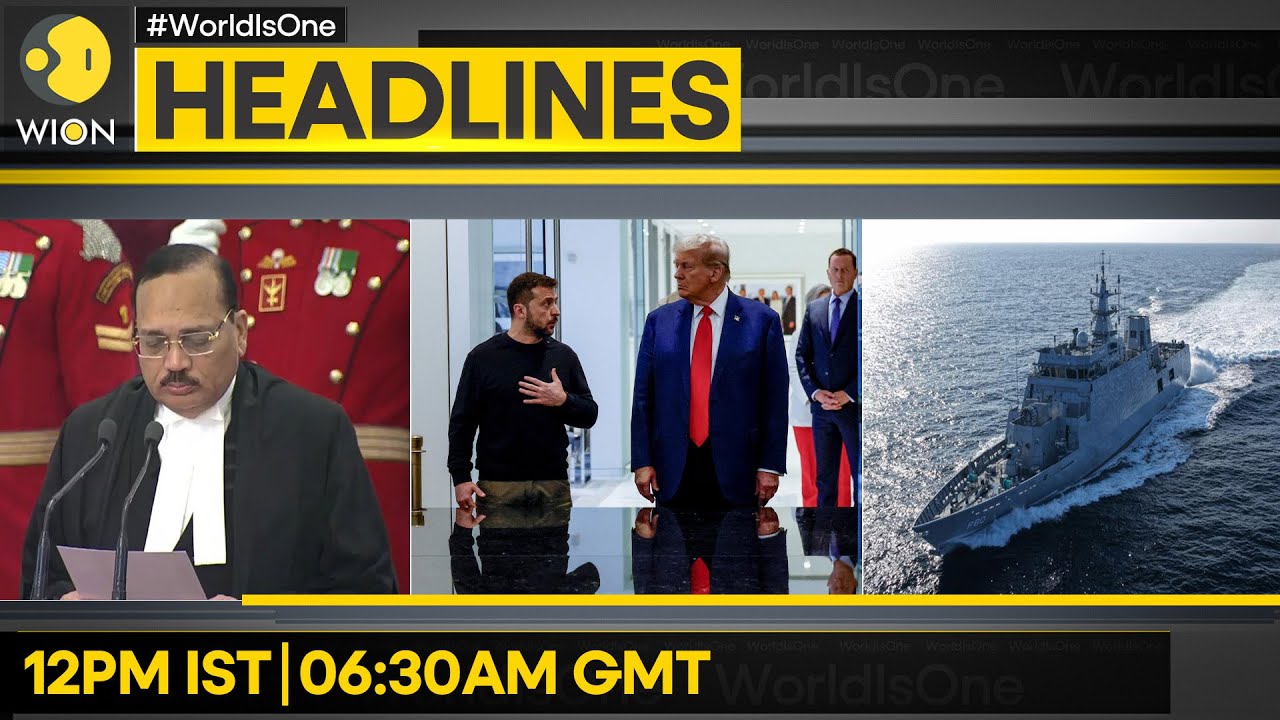 Zelensky Says Grateful to Trump 'Personally' |  China: Japan Crossed Red Line| WION HEADLINES