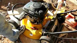 GEET (Paul Pantone) gasoline engine running on diesel
