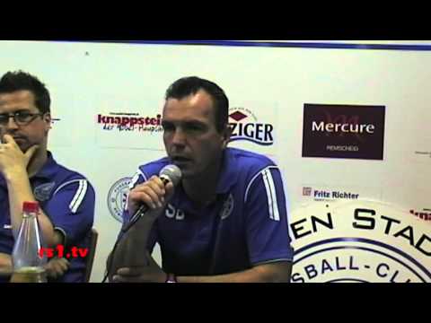 2012-09-08 Pressekonferenz FC Remscheid - SV Sonsbeck