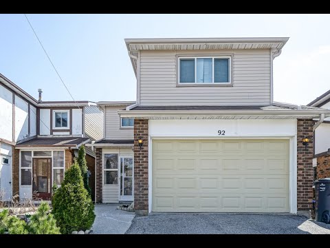 92 Elderwood Pl Brampton Home for Sale - Real Estate Properties for Sale
