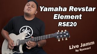 Video thumbnail for New Yamaha Revstar RSE20 (2022)   - Live Jamm by Syuwari Ritchie by Syuwari Ritchie