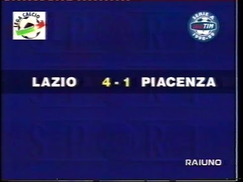SERIE A 1998/1999: LAZIO - PIACENZA 4-1