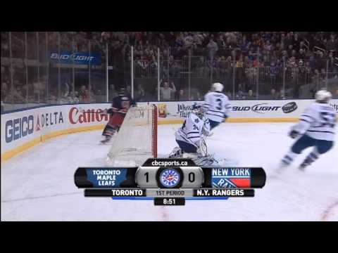Leafs @ Rangers - 01/26/2013 Highlights