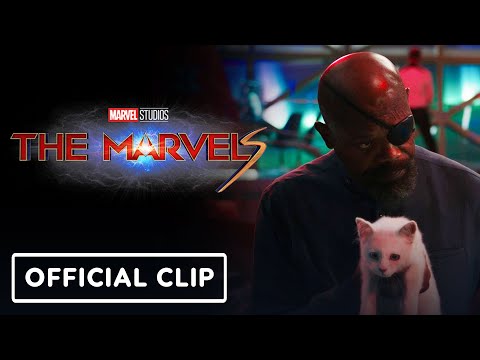 The Marvels - Official 'Let the Flerkens Eat You' Clip (2023) Brie Larson, Samuel L. Jackson