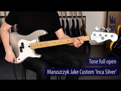 Maruszczyk Jake Classic 'Inca Silver' Live Demo - BassFreaks.net