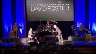 Brandon Goldberg sits in with David Foster “Hitman Tour” at Broward Center for the Performing Arts