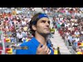 Federer gives the scientific explanation why the ball bounced twice