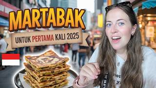 FIRST TIME Eating MARTABAK in JAKARTA in 2025 🇮🇩 - Indonesian STREET FOOD Tour