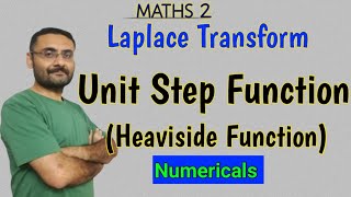 Unit Step Function | Heaviside Function | Problems | Laplace Transform | Maths