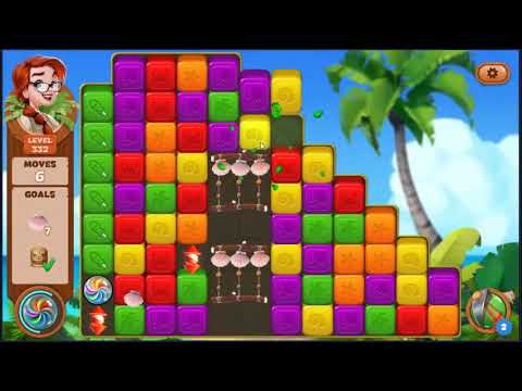 Lost Island Blast Adventure Level 332 - NO BOOSTERS 🏝️ | SKILLGAMING ✔️