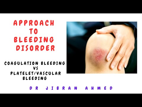 APPROACH TO BLEEDING DISORDER II PLATELET/VASCULAR VS COAGULATION DISORDER BLEEDING II