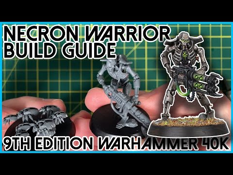 How to build a Necron Warrior for Warhammer 40k