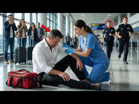 Nurse Missed Her Promotional Flight to Save a Dying Man at the Airport, Unaware Who He Was..