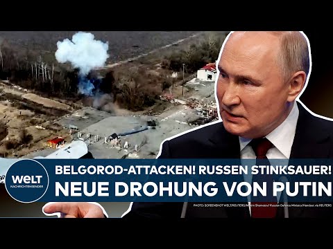 Video Thumbnail: UKRAINE-KRIEG: Nach Belgorod-Attacken! Russen stinksauer! Jetzt kommt eine neue Drohung von Putin