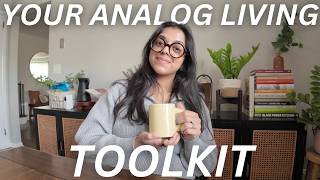 your ultimate "going analog" toolkit