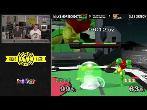 Dirtboy (Peach) vs Morsecode762 (Samus) - Powerhouse 2025 - Final Bracket, Losers Semi-Finals