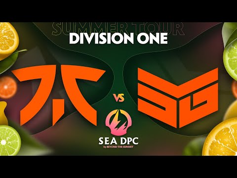 Fnatic vs SMG Game 1 - DPC SEA Div 1: Summer Tour w/ MLP & johnxfire