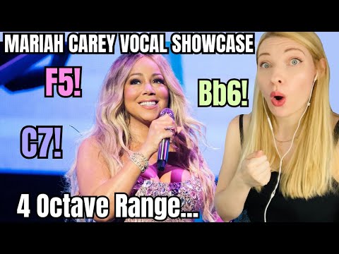 Vocal Coach Reacts: Mariah Carey Vocal Range Showcase (2022 Vocals): Bb2-F5-C7