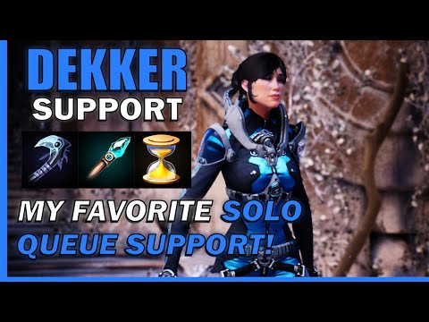 DEKKER is my FAVORITE SUPPORT to play in SOLO QUEUE! - Predecessor Commentary Gameplay