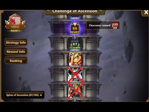 Spires of Ascension 86 Summoners WAR