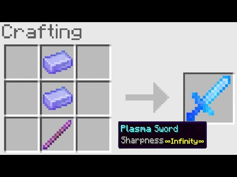 Minecraft But You Can Craft PLASMA TOOLS (OP)