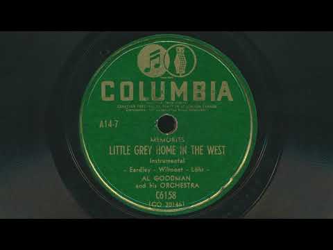 1941 AL GOODMAN Little Grey Home In The West MEMORIES - 78 RPM Record