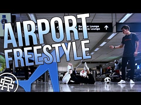 ▶ AIRPORT FREESTYLE ◀ [ R-STYLE Freestyle & Street Football ]