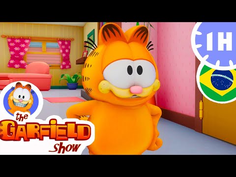😾 Garfield é uma estrela ! 😾 - Episódio Completo HD