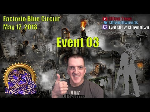 Factorio Shoutcast (Full) - PVP Production Scoring - Blue Circuit 03 - 2018-May-12
