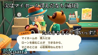 3週目の人生を迎えた男「 あつまれ どうぶつの森 」実況part3
