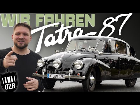 Ausfahrt im Tatra 87 - wir sind heute im Stromlinienfahrzeug unterwegs | OldtimerZentrum Berlin #44