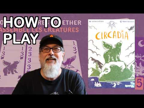 How to Play Circadia | Designed by Hisashi Hayashi and published by Synapses Games