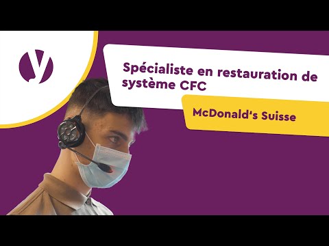 Un apprentissage de Spécialiste en restauration de système CFC - McDonald's Suisse