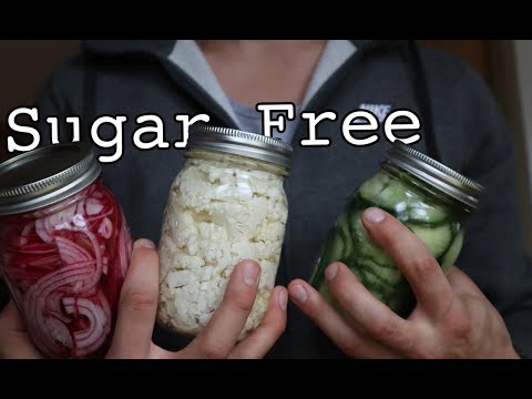 How to Pickle ANYTHING | Restaurant Style LOW CARB how to pickle recipe