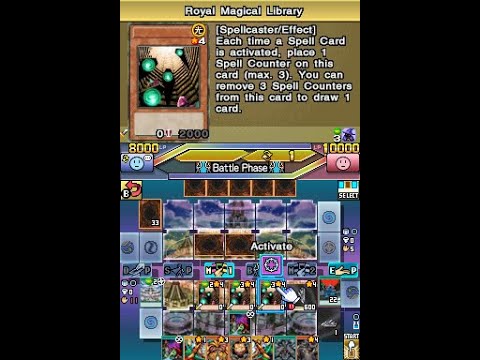 Yu-Gi-Oh WC 2011 (DS) - Drawing Entire Deck on 1st Turn (for Exodia Win)