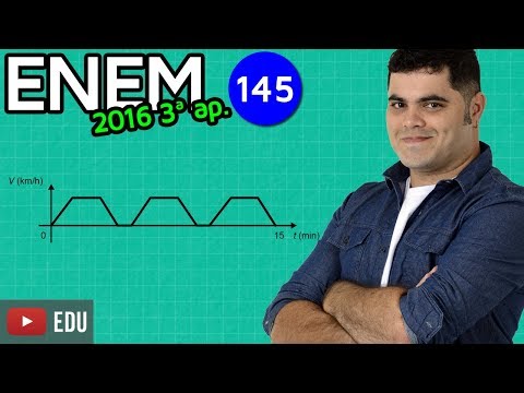 🔥 ENEM 2016 3rd Mathematical Application #10 👉 Graph Interpretation with a Trick
