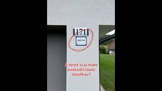 Číslo na dom: OBNOV DOM Street + LEPIDLO ZADARMO