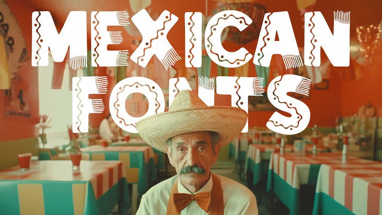 From Mexico with Love: 10 Amazing Fonts Inspired by Mexican Culture